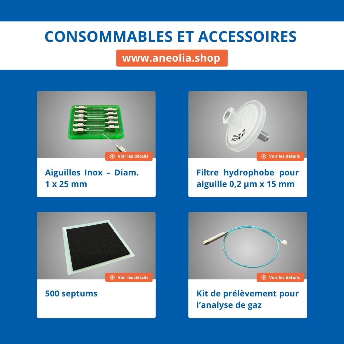 Instrument de mesure et consommables